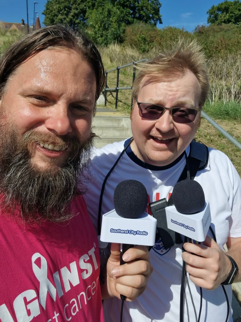 Local fundraising hero training on Leigh steps prepares to climb Mount Kilimanjaro!