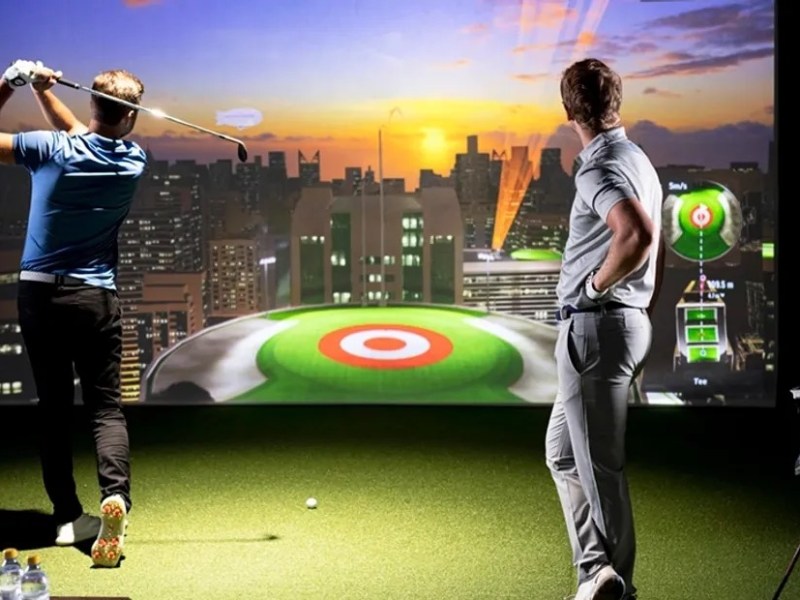 Virtual golf tee’s off at Bunker 19 where old Baker’s Bar used to&nbsp;be