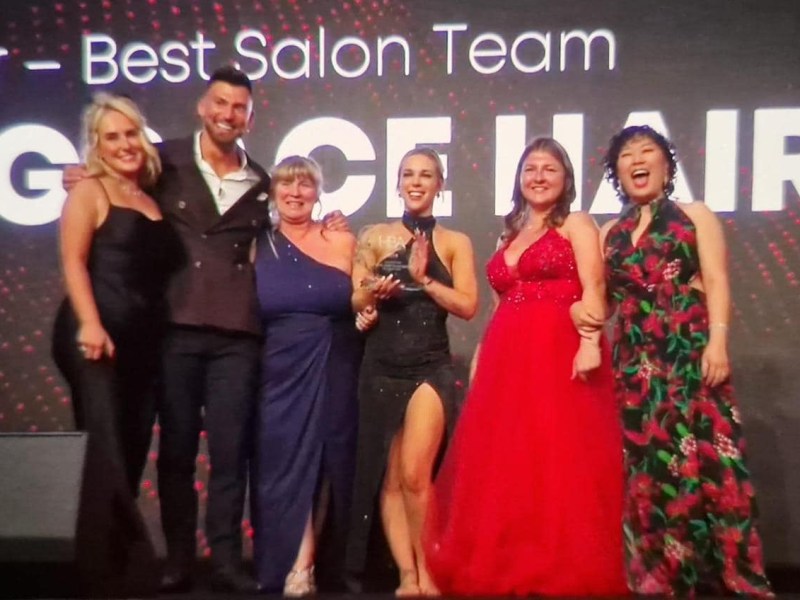 Local salon placed a cut above the rest as Luna Grace Hair wins Best Salon Team at UK Hair & Beauty&nbsp;Awards