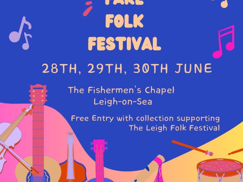 Fisherman’s Chapel brings community together to raise funds for Leigh Folk Festival as they prepare to host a three day music&nbsp;festival