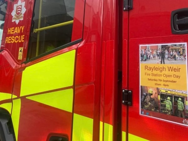 Join Essex Fire & Rescue for a Family Fun Day at Rayleigh Weir Fire&nbsp;Station