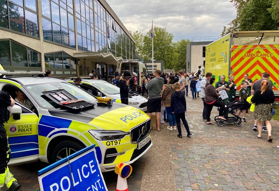 Southend Police Station Open Day Captures Large Crowds As District Commander Bids Farewell