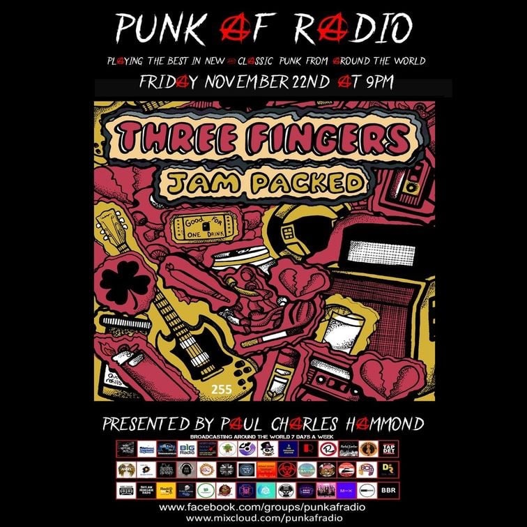 Paul Hammond’s Punk AF Radio Show&nbsp;255