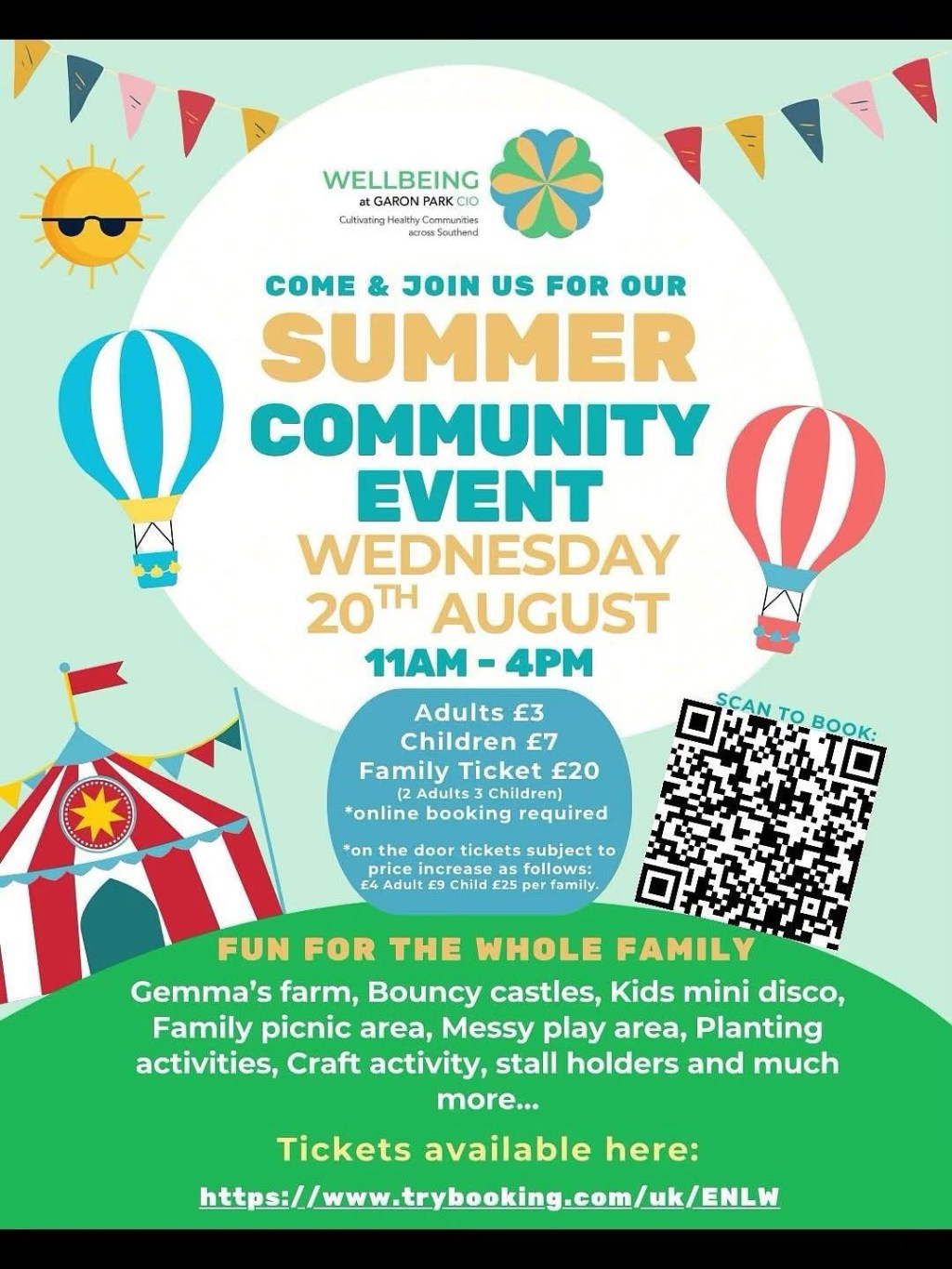 Garon Park’s Summer Community Event RETURNS 20th&nbsp;August